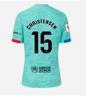 Barcelona Andreas Christensen #15 Tercera Equipación Mujer 2023-24 Manga Corta